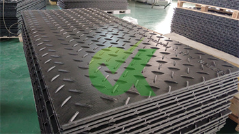 industrial plastic construction mats 3/4 Inch for architecture